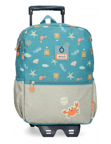 97523T1 ADAPT. BACKPACK 32CM.W/TROLLEY  MR. CRAB